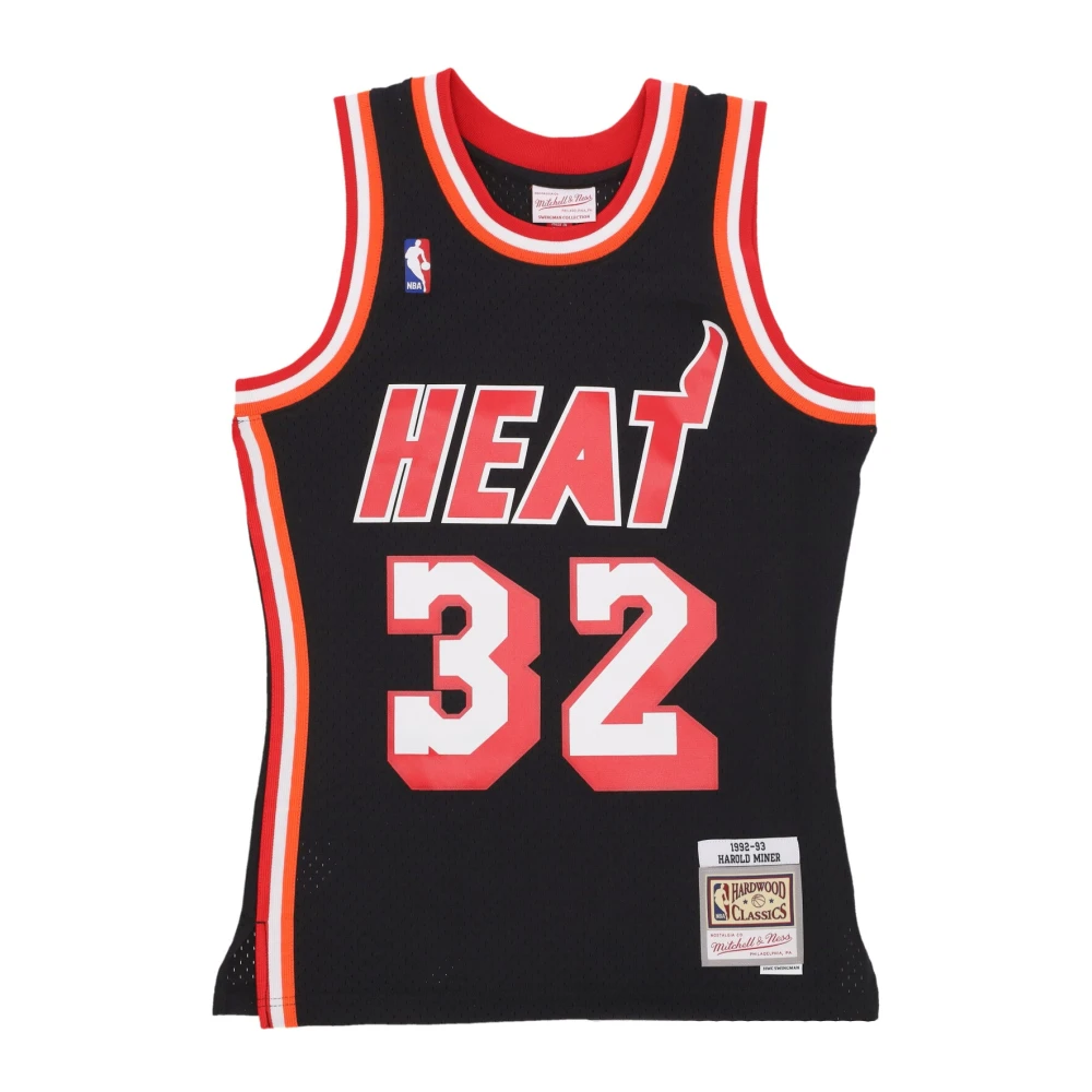 Mitchell & Ness Miami Heat Basketball Tank Top 1992 Black Heren