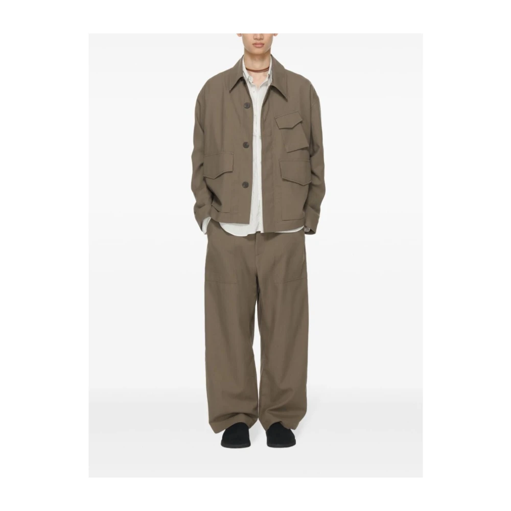 Studio Nicholson Cargo Jack in Fossil Bruin Brown Heren