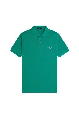 logo-polo-shirt-green-cotton-classic