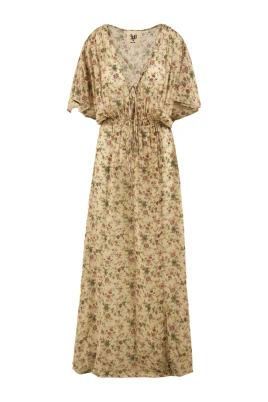 Elegant Beige Klänning