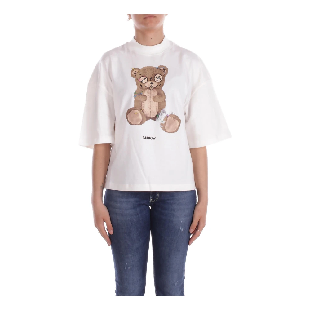 Barrow - Tops > T-Shirts - White - Barrow - Modalova