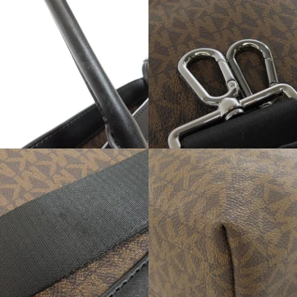 Michael Kors Pre-owned Plastic shoulder-bags Brown Dames