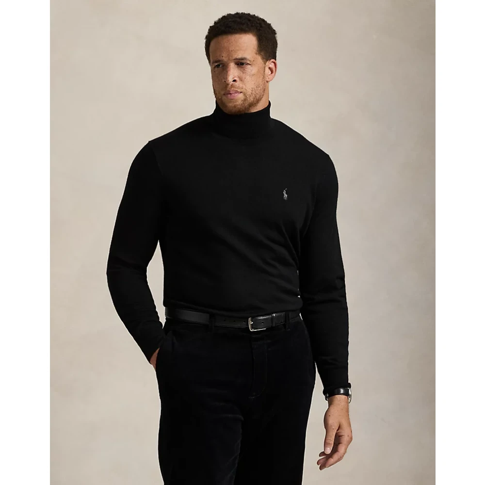 Polo Ralph Lauren Wollen coltrui Black Heren