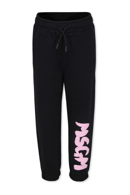 pantalon-de-sport-en-coton-polaire-noir