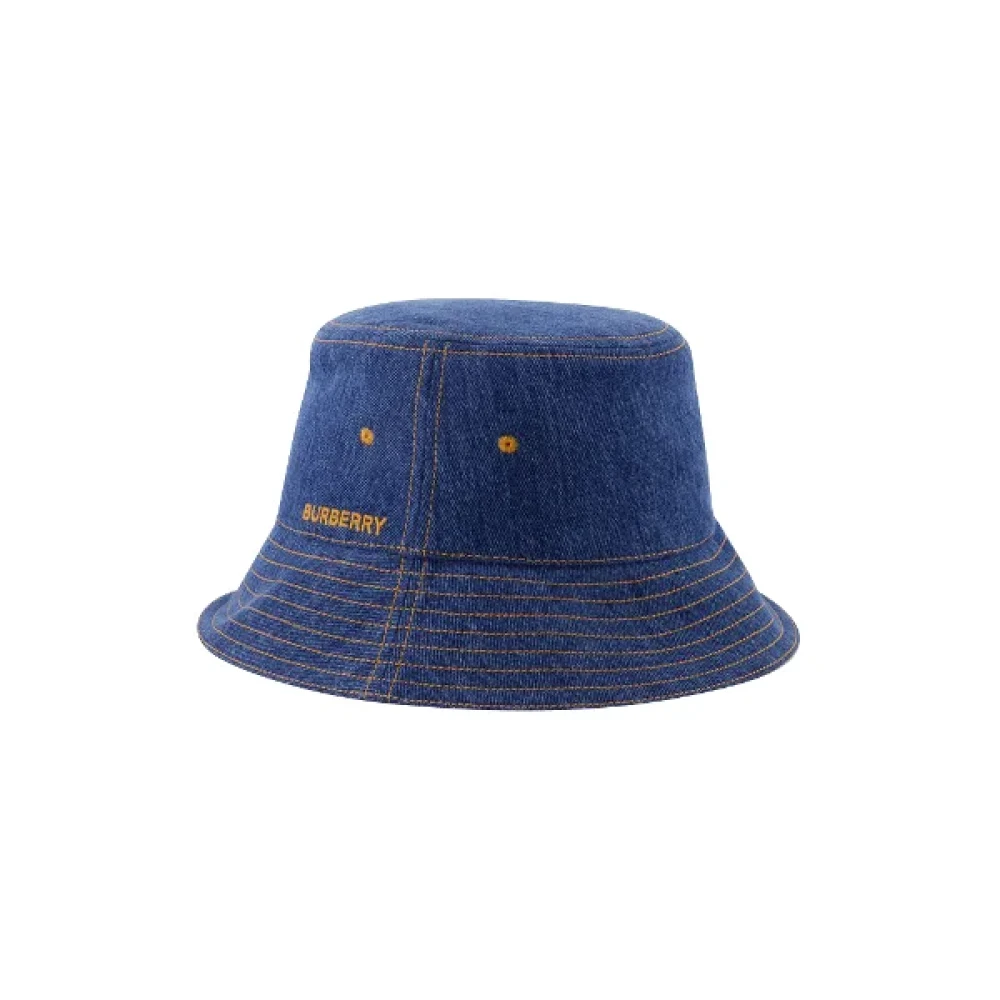 Burberry Cotton hats Blue Dames