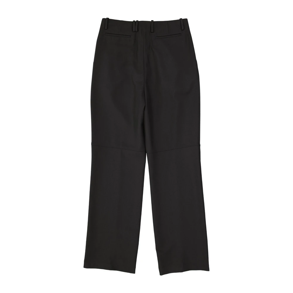 Off White Stijlvolle zwarte katoenen broek Black Heren