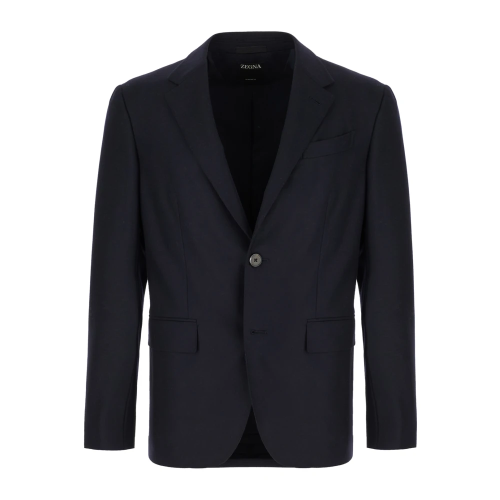 Ermenegildo Zegna Stijlvolle Jassen & Vesten Collectie Blue Heren