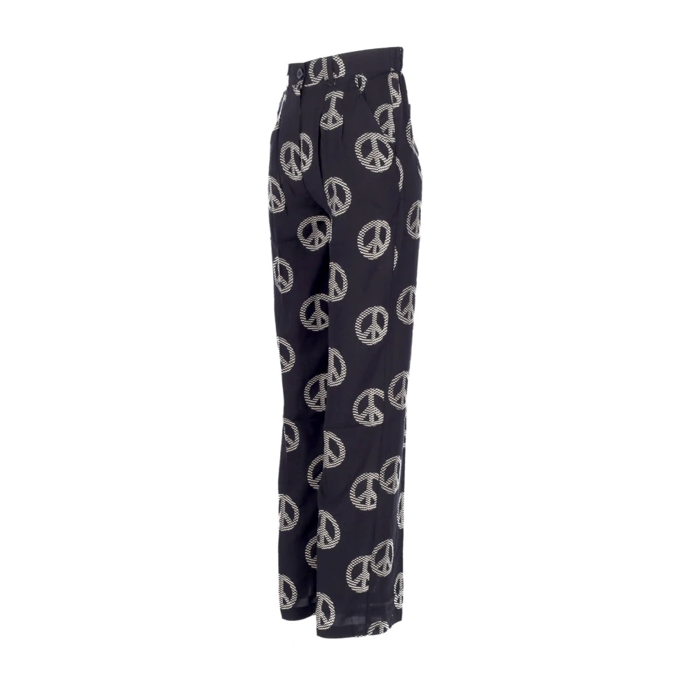 Obey Vredige Zwarte Modal Broek Black Dames