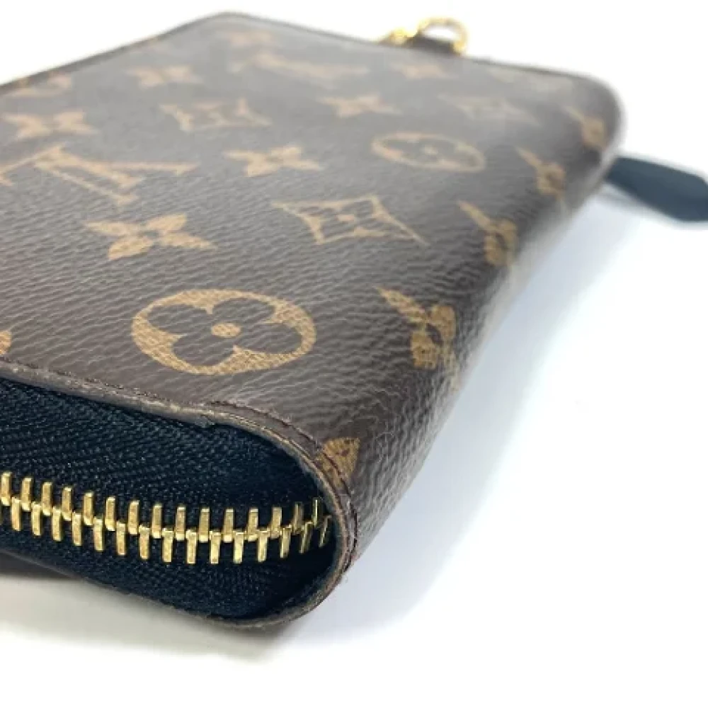 Louis Vuitton Vintage Pre-owned Fabric wallets Brown Dames