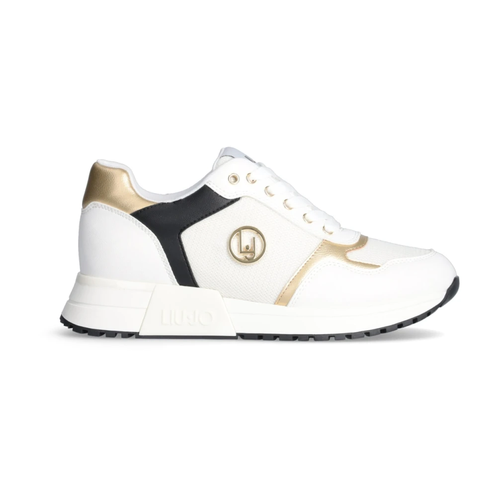 Liu Jo Casual Kiss Witte Sneakers Dames Schoenen