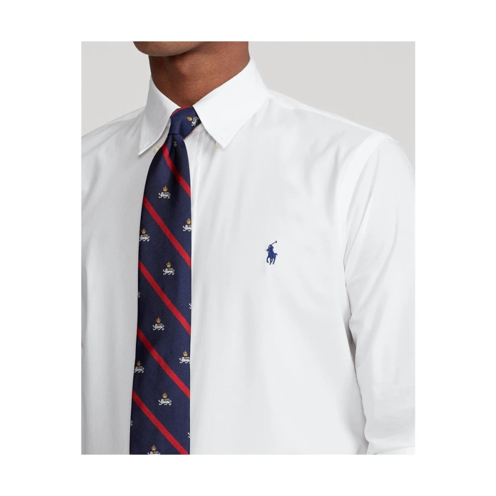 Ralph Lauren Klassiek overhemd White Heren