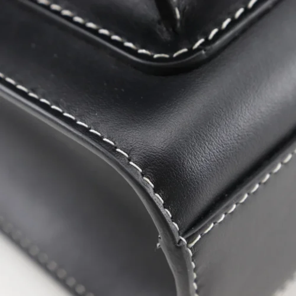 Burberry Vintage Pre-owned Fabric handbags Black Dames