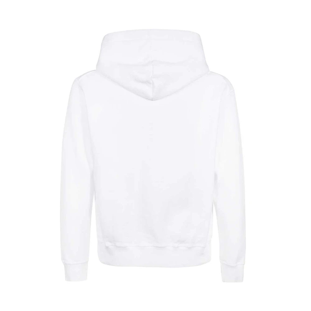 Dsquared2 Mini Icon Hoodie Sweatshirt White Heren