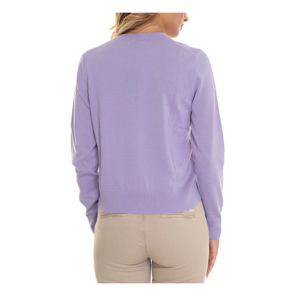 Boss Fadenasi Cardigan Purple Dames