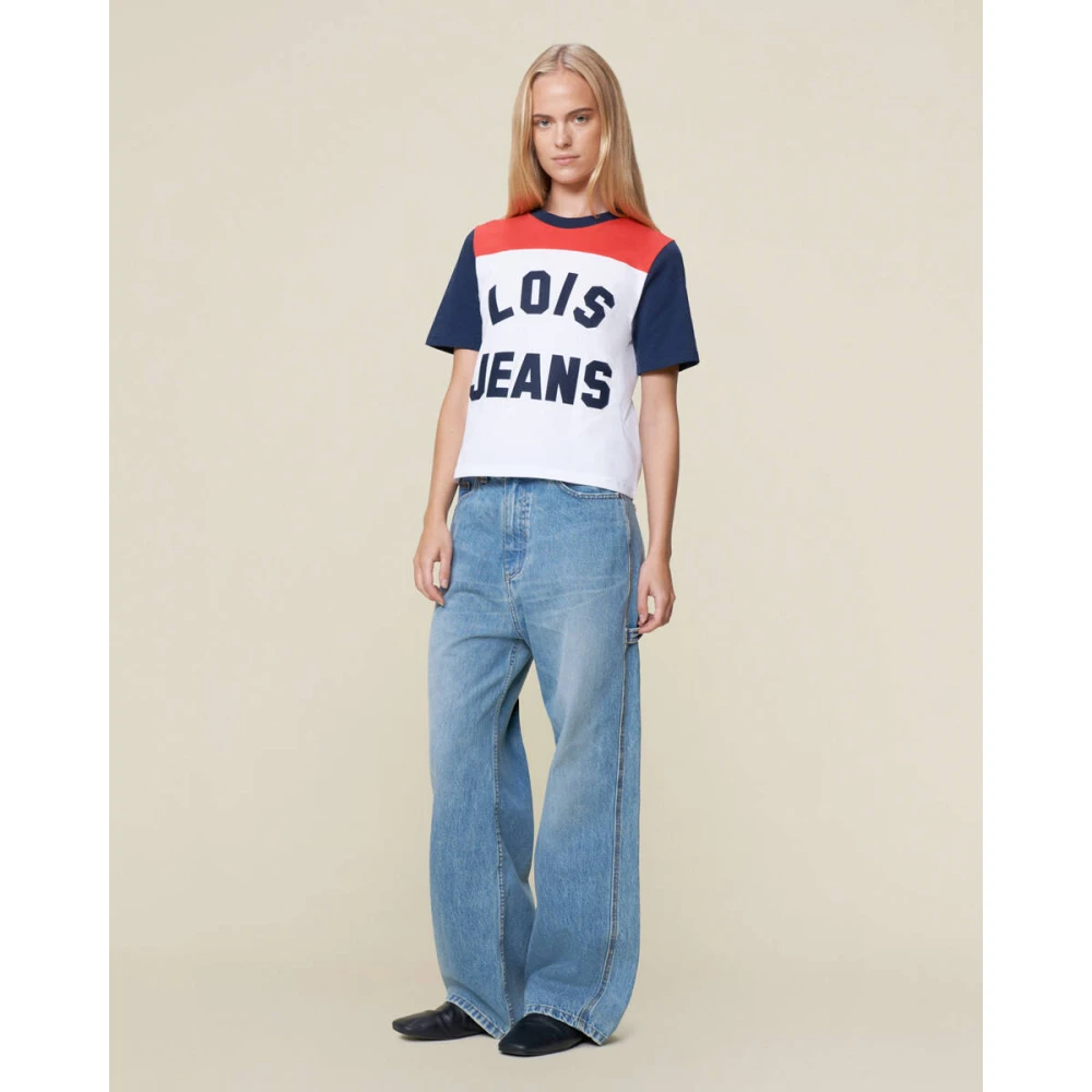 Lois Columbia T-shirt in trendy stijl Multicolor Dames
