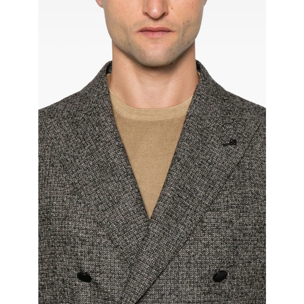 Tagliatore Herenkleding bovenkleding Grigio Aw24 Gray Heren