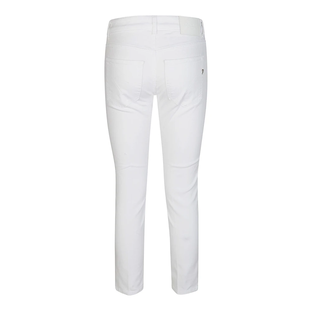 Dondup Denim Spacchetto Rose Bull Jeans White Dames