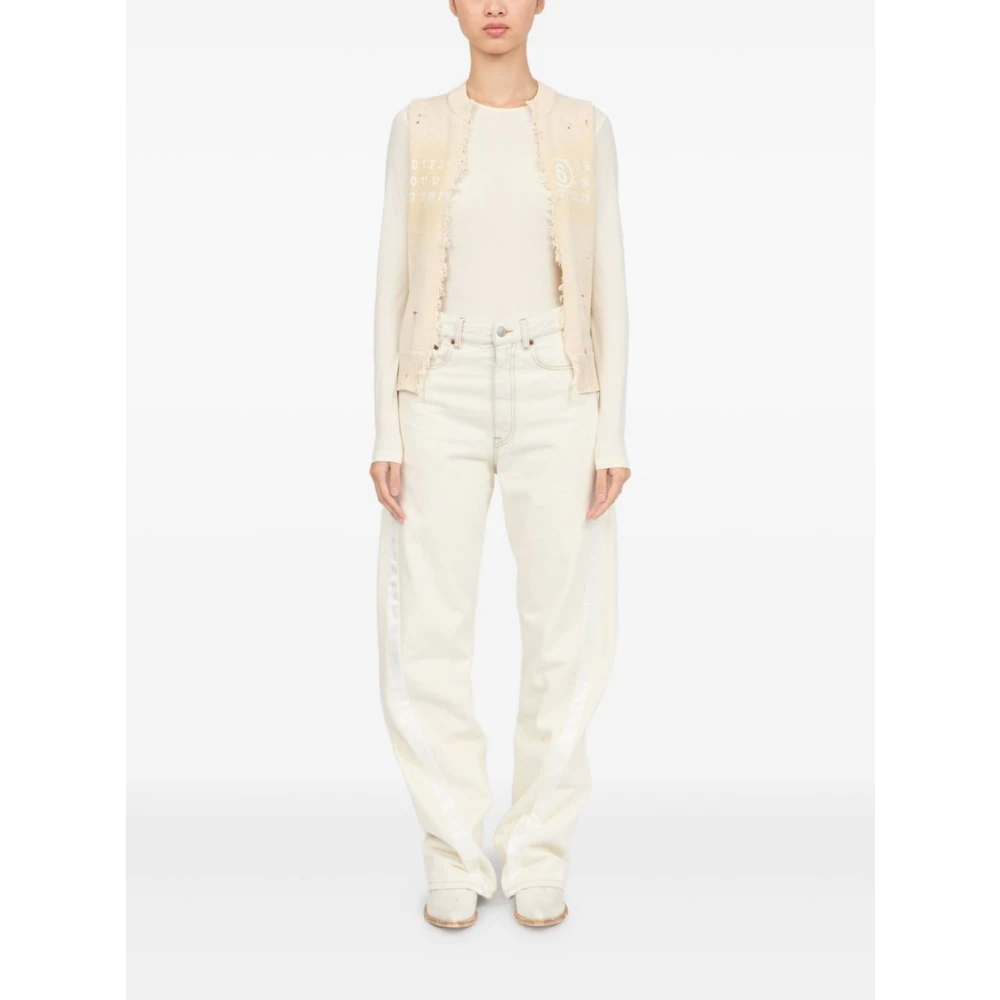 MM6 Maison Margiela Witte Jassen voor Stijlvolle Look White Dames