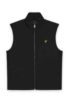 Mesh Back Softshell Funnel Neck Gilet