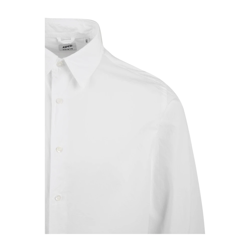 Aspesi Witte Overhemden voor Heren White Heren