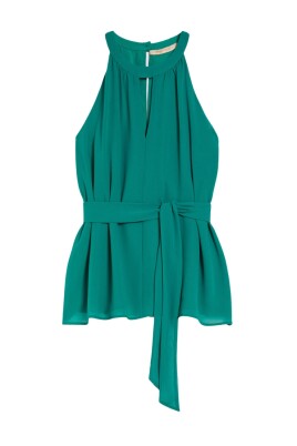 emerald-green-georgette-straight-lines