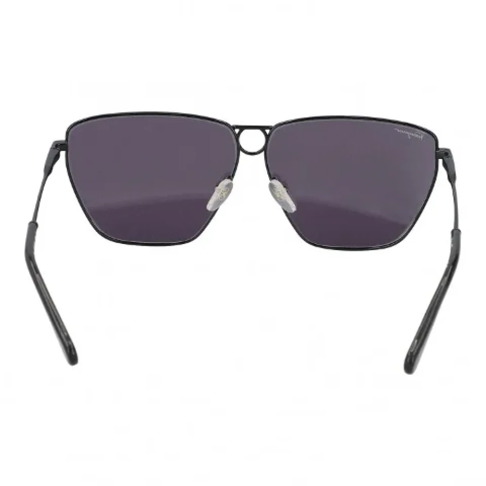 Salvatore Ferragamo Pre-owned Fabric sunglasses Black Dames
