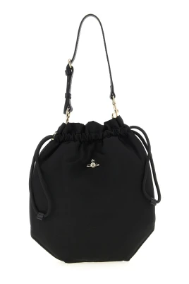 Drawstring Orb-motif Axelväska