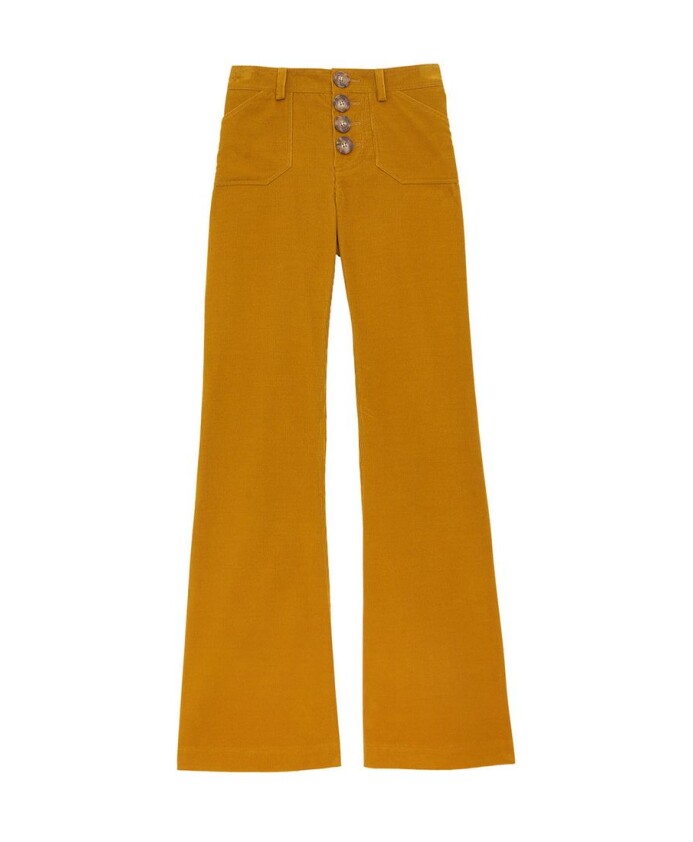 pantalon-flare-cut-ocre