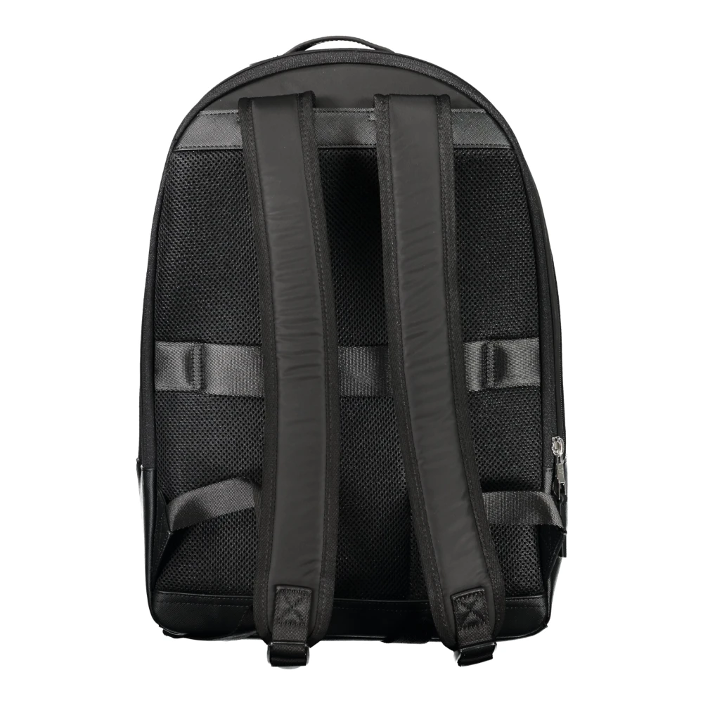 Tommy Hilfiger Heren Rugzak Zwart Laptopvak Black Heren