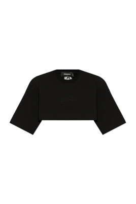 Kort, lös T-shirt