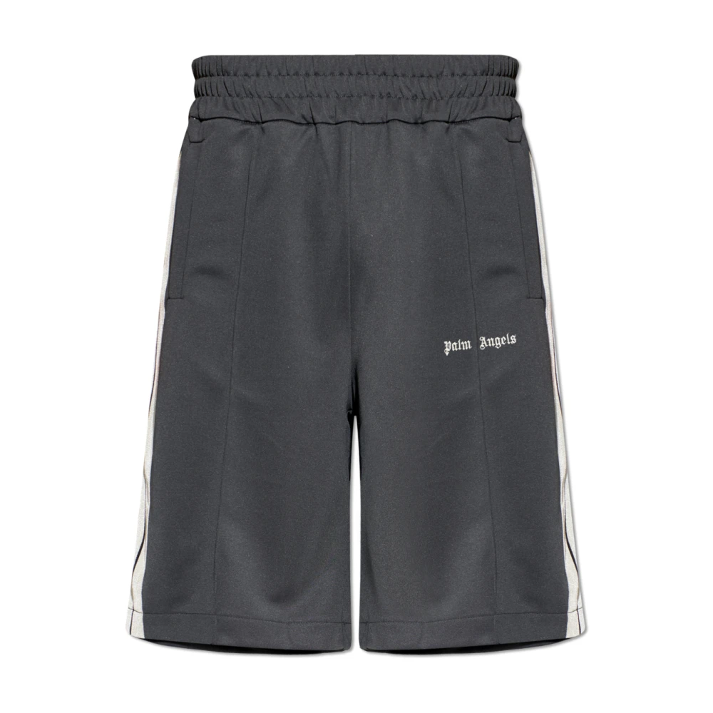 Palm Angels Herren Grau Shorts, Sgröße: