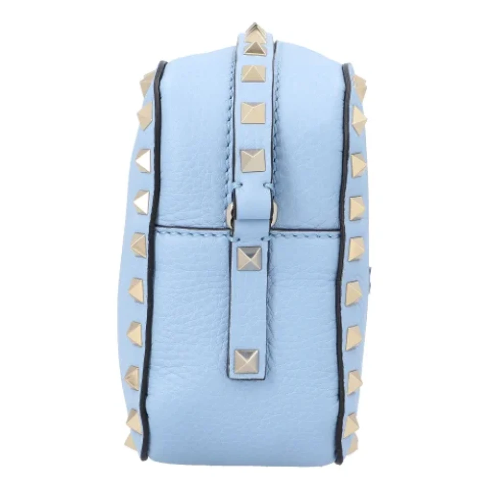 Valentino Leather shoulder-bags Blue Dames