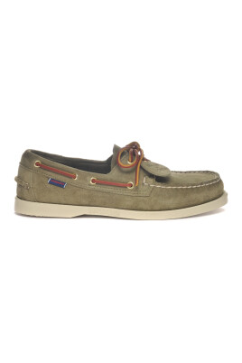 green-flat-shoes
