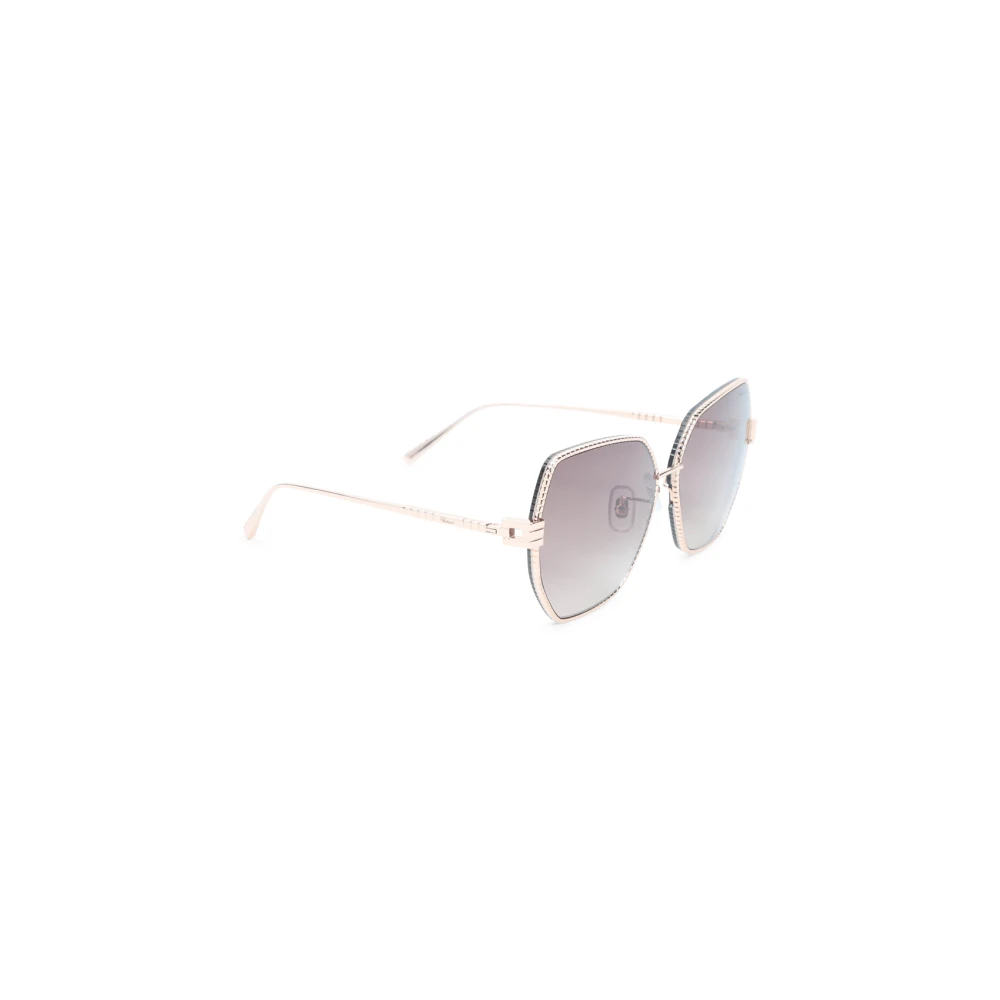 Chopard Women's Yellow Sunglasses, One Size, Metallic Sunglasses For