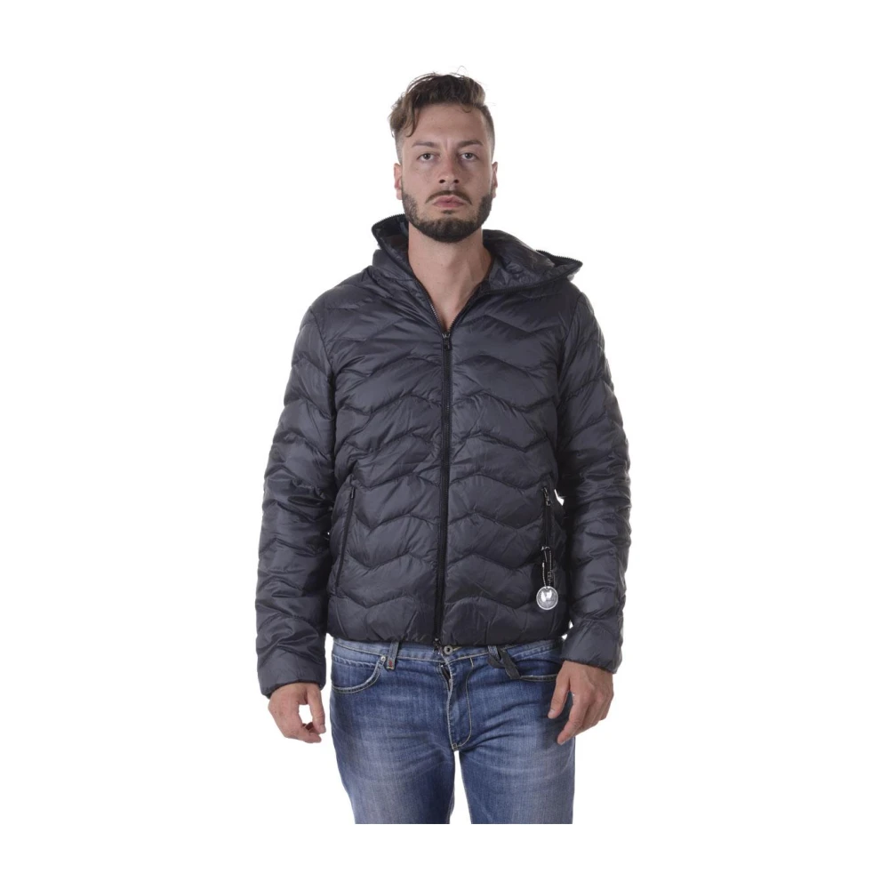 Emporio Armani Ea7 Herren Grau Bomberjacke