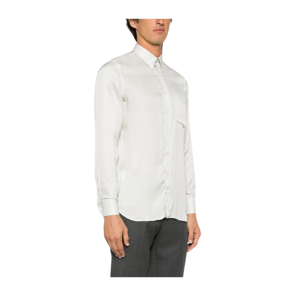 Lardini Witte Overhemden voor Heren Aw23 White Heren