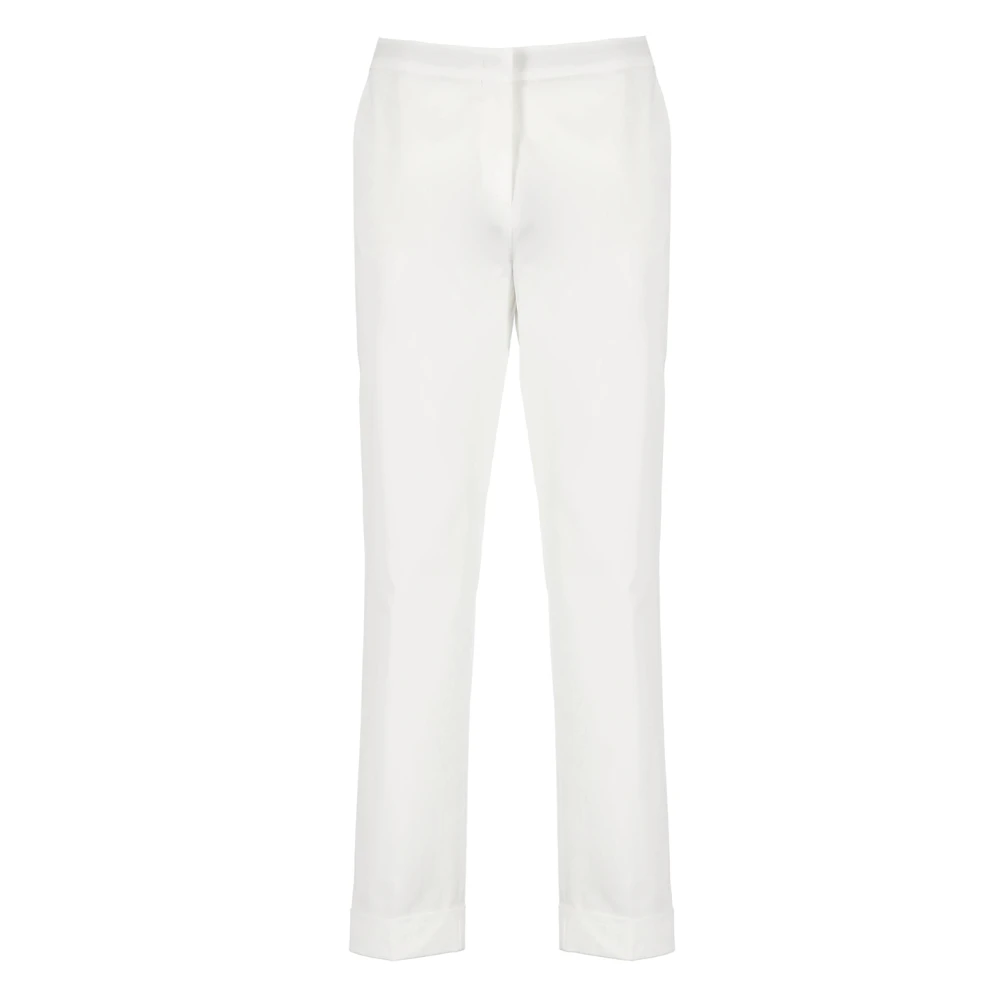 ETRO Cropped Trousers White Dames