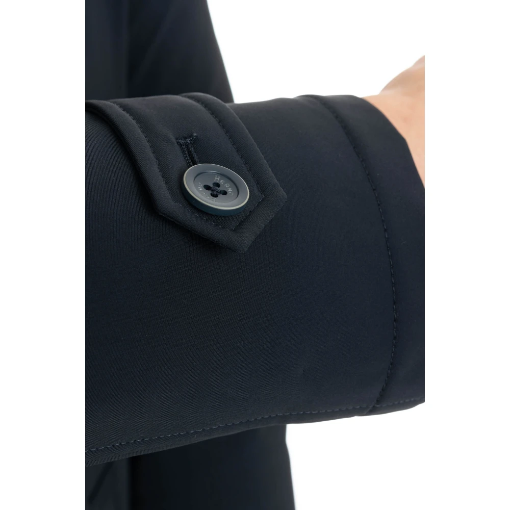 Herno Dubbelrijig Herenjas Blue Heren