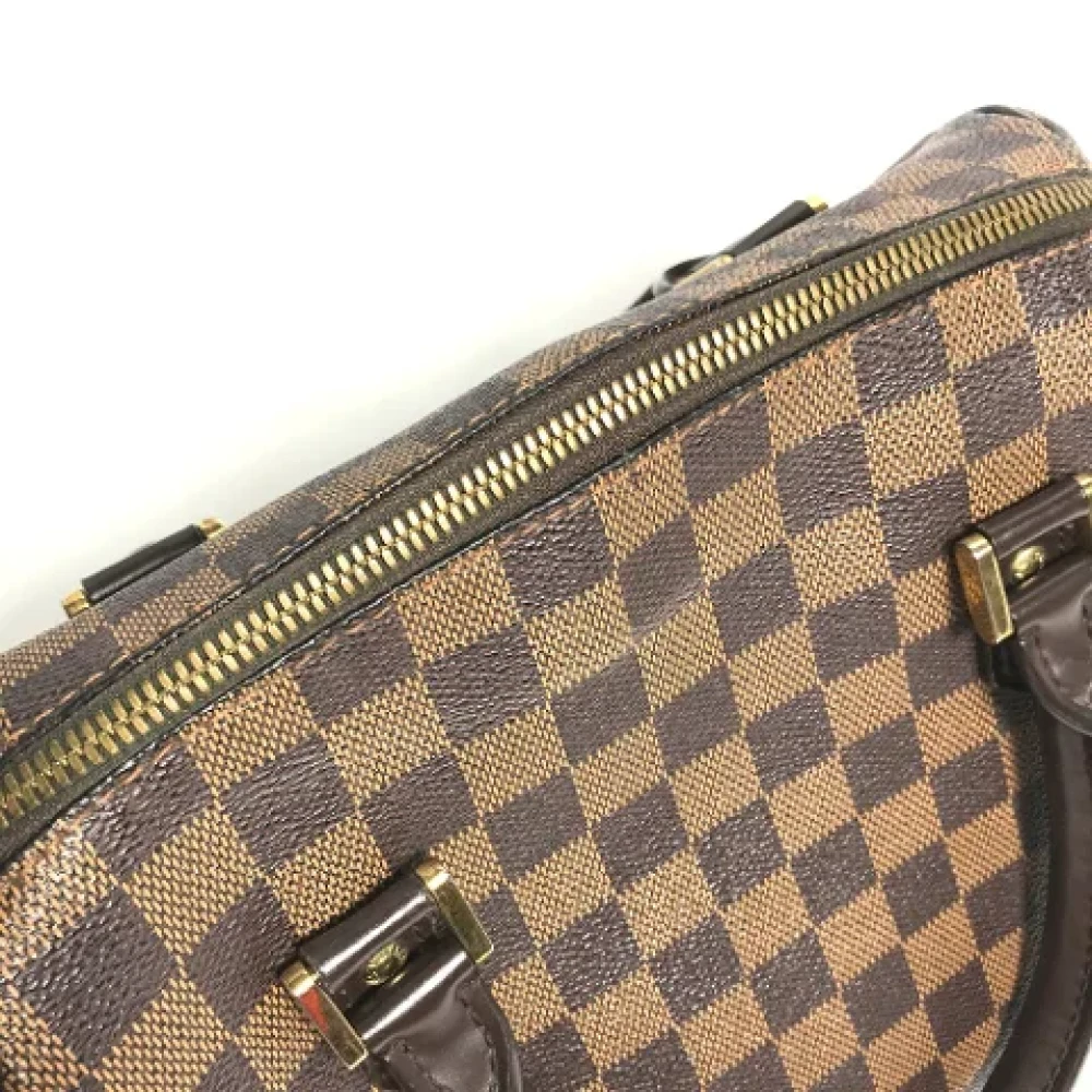 Louis Vuitton Vintage Pre-owned Cotton louis-vuitton-bags Brown Dames