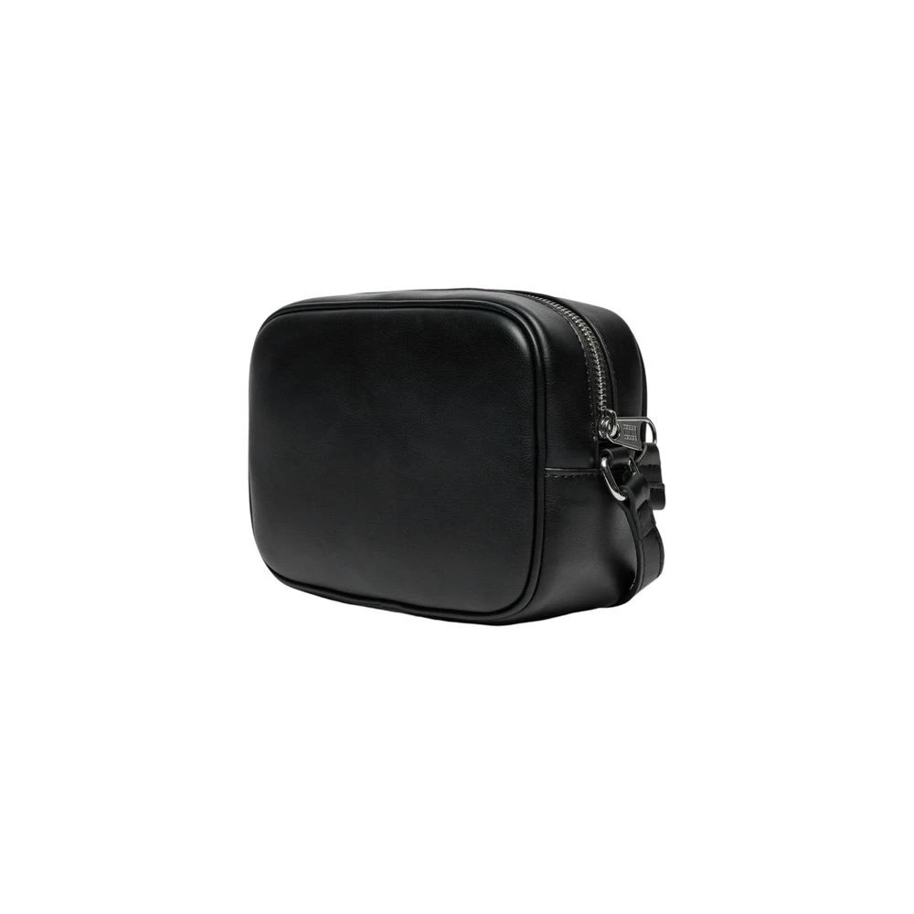 Tommy Jeans Zwarte Polyethyleen Handtas Herfst Winter Collectie Black Dames