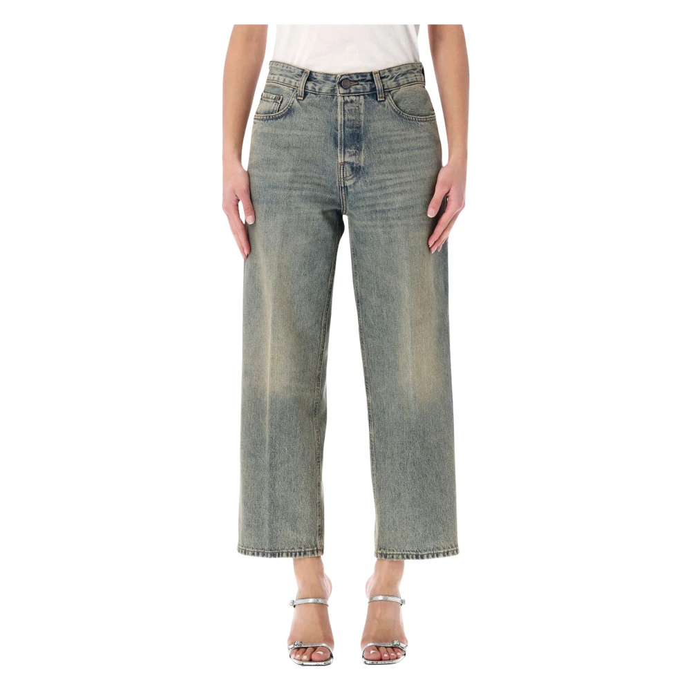 Haikure Women's Blue Cropped Jeans, W29, Betty Cropped Jeans