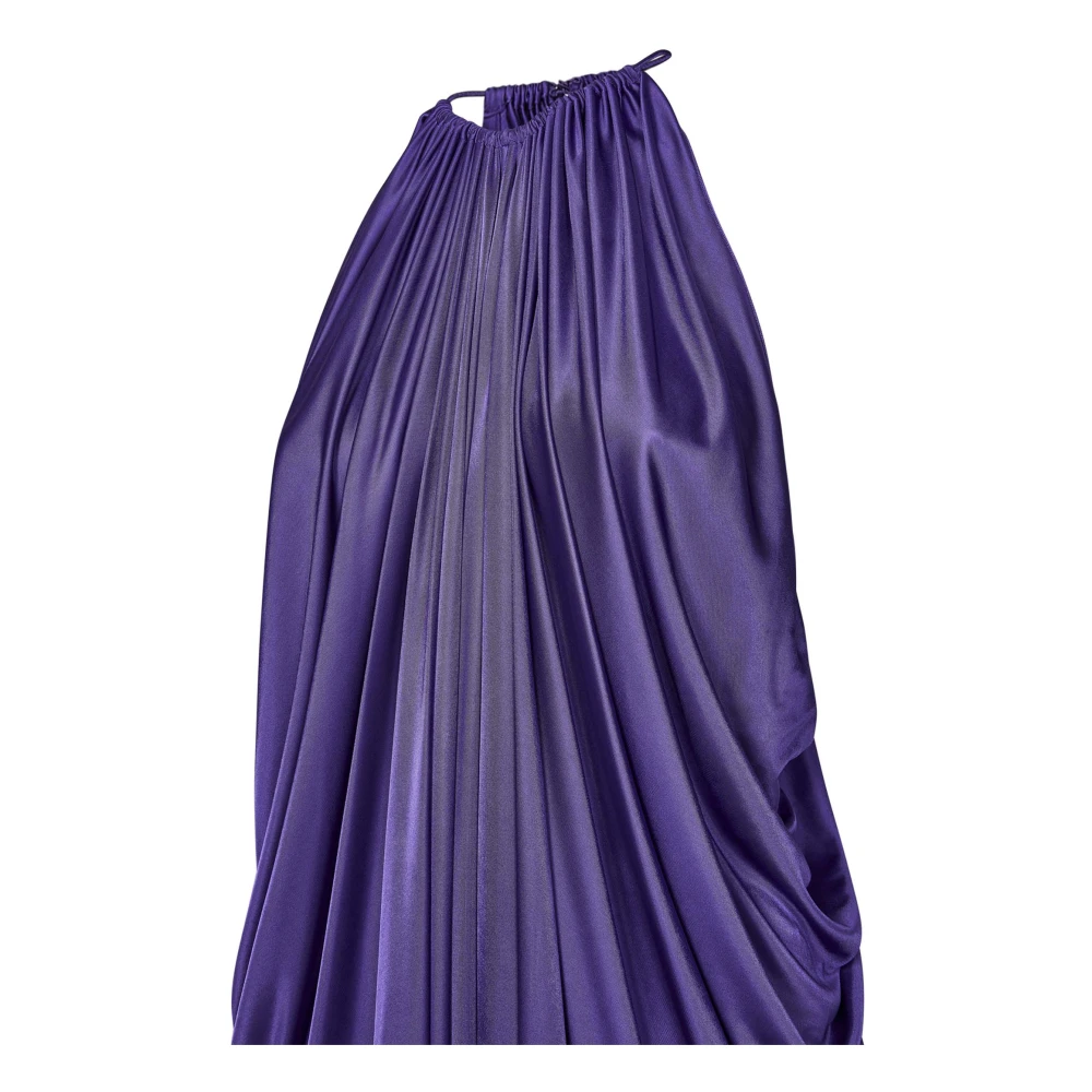 Tom Ford Paarse Cocktail Minijurk Aw24 Purple Dames
