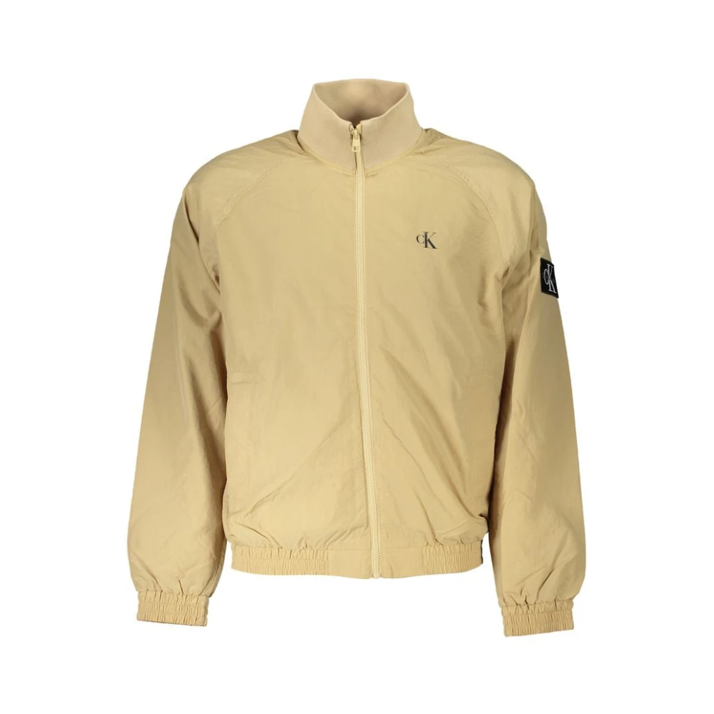 Calvin Klein Beige sportjack met lange mouwen Beige Heren