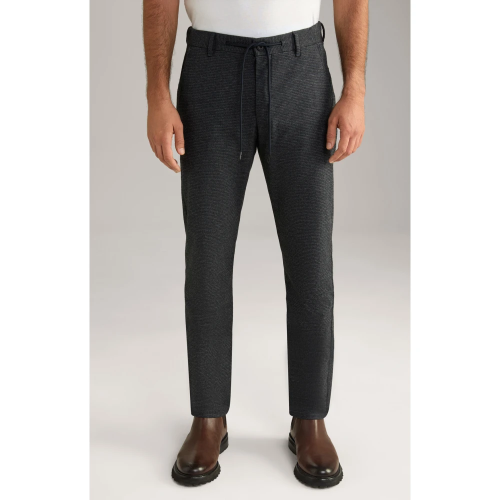 Joop! Moderne Donkerblauwe Chino Stijl Broek Black Heren
