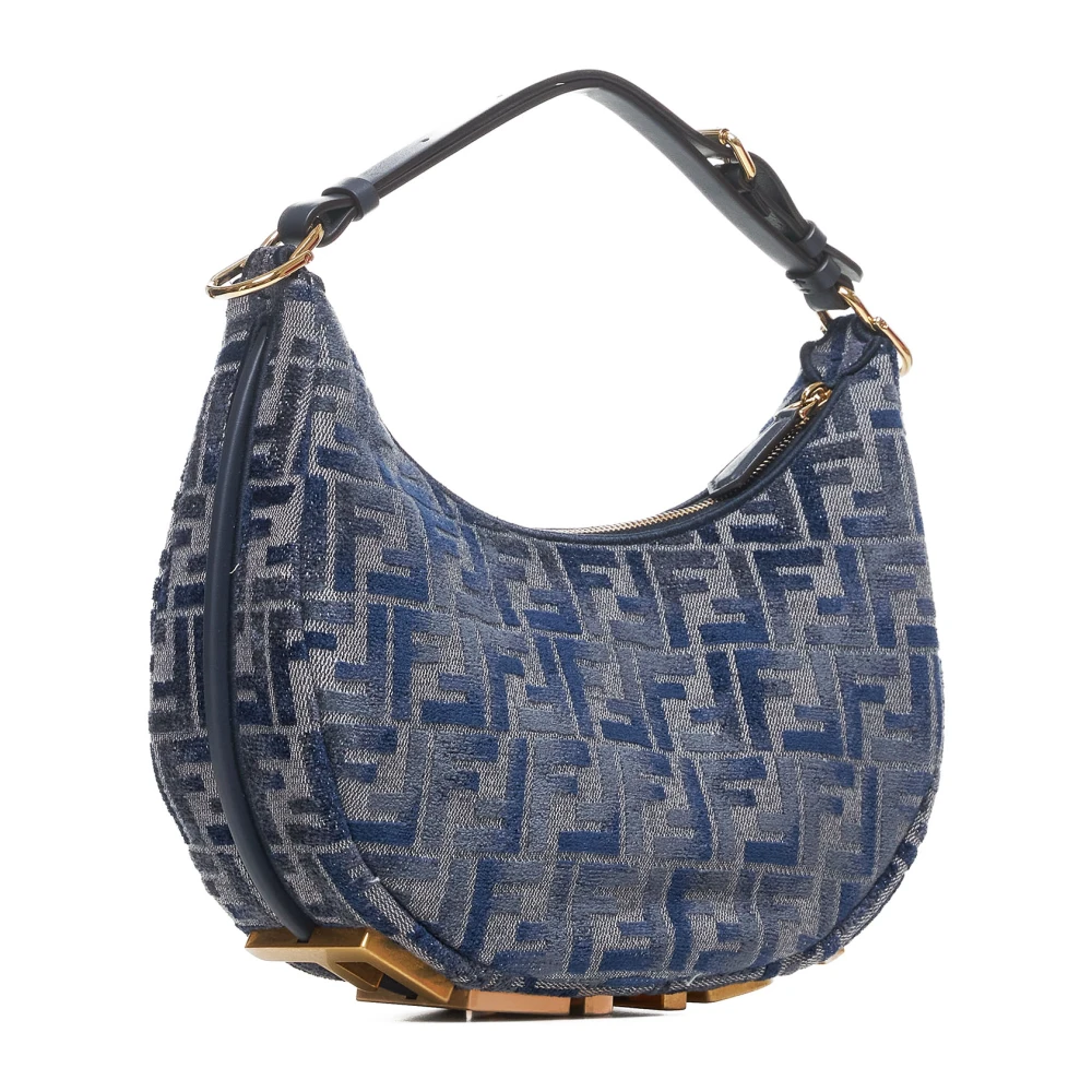 Fendi Colibri Slingback in Rete Blue Dames