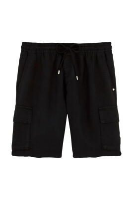 linen-cargo-shorts-with-pockets
