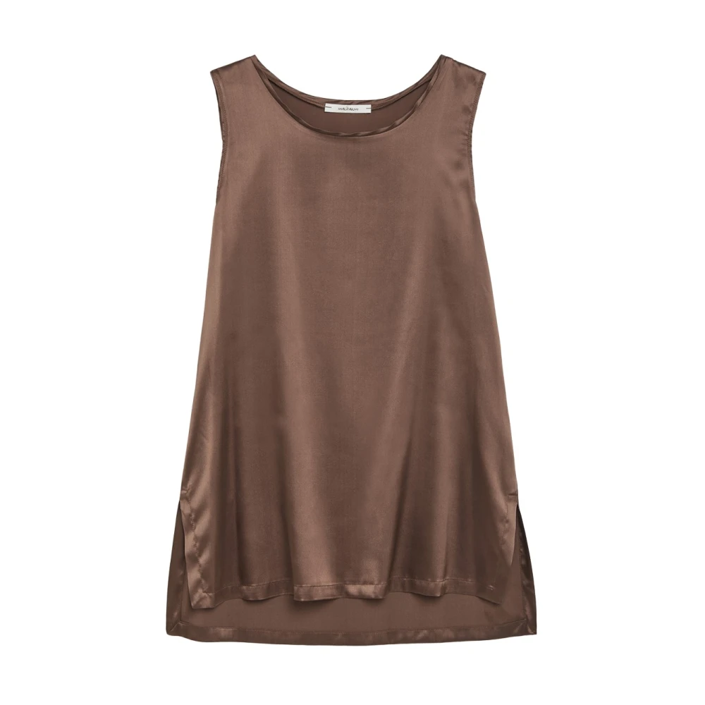 Tops > Sleeveless Tops - - Maliparmi - Modalova