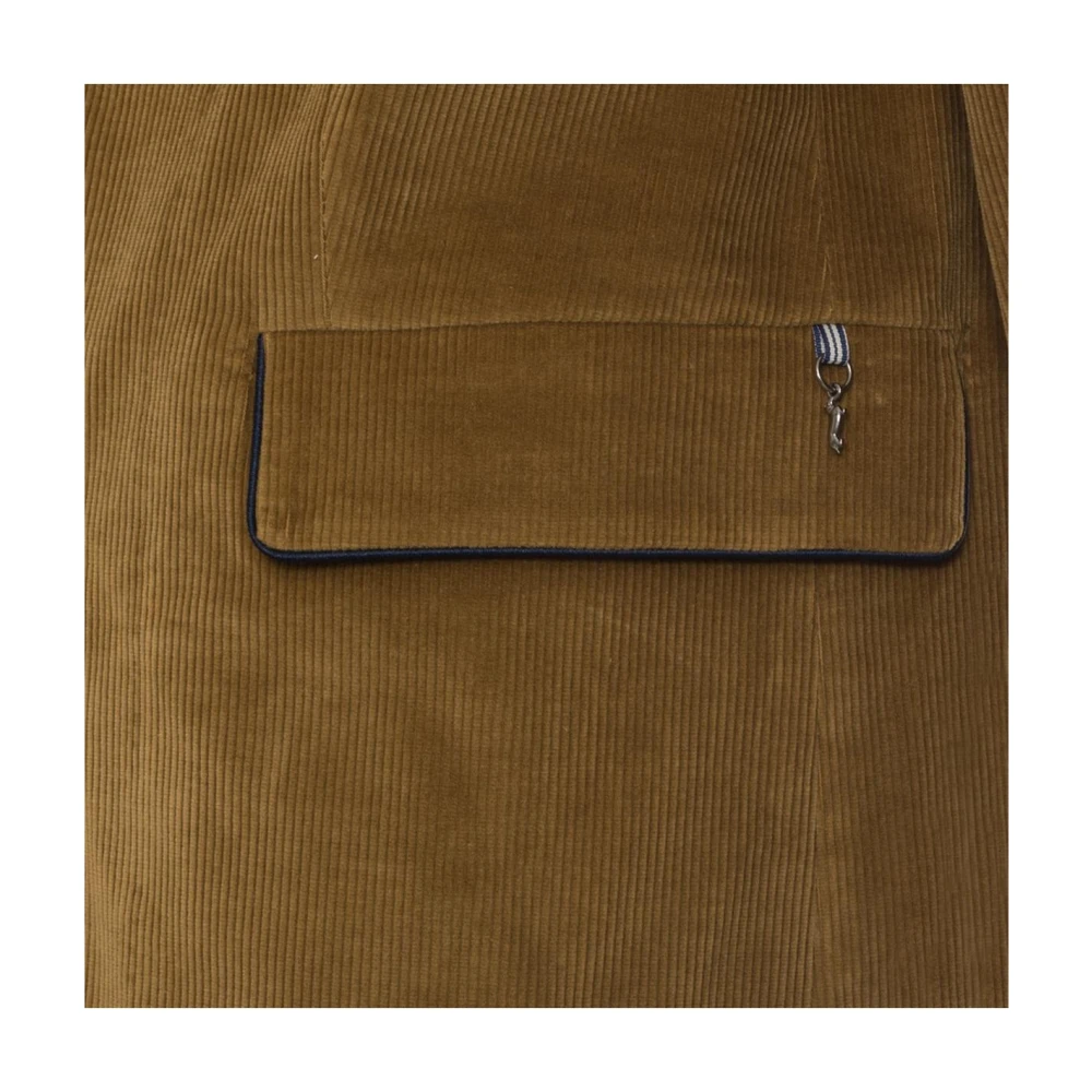 Harmont & Blaine Corduroy Blazer Model Yellow Dames