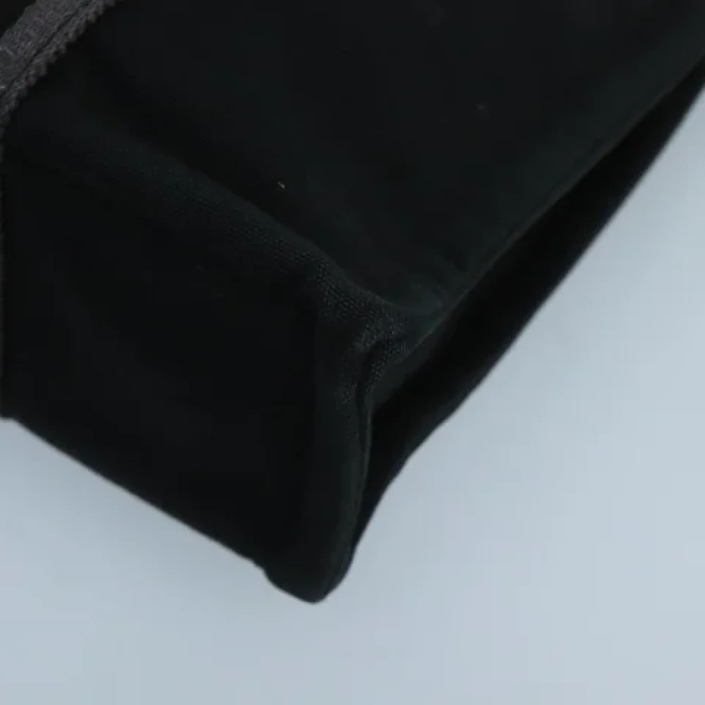Hermès Vintage Pre-owned Canvas handbags Black Dames