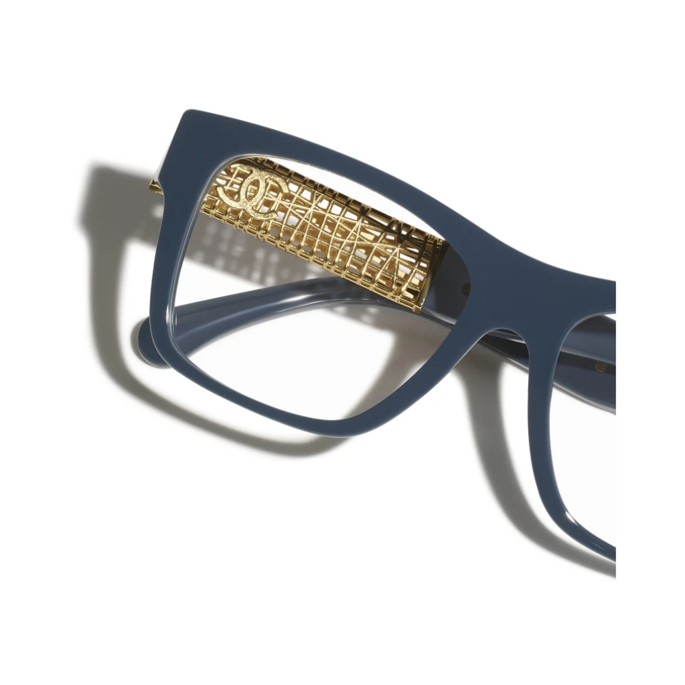 Chanel Blauw Grijs Bril Originele Receptbril Blue Dames